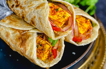 paneer-roll